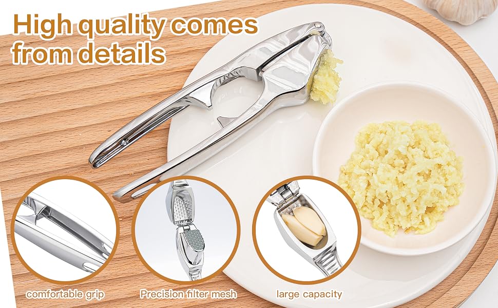 Garlic press