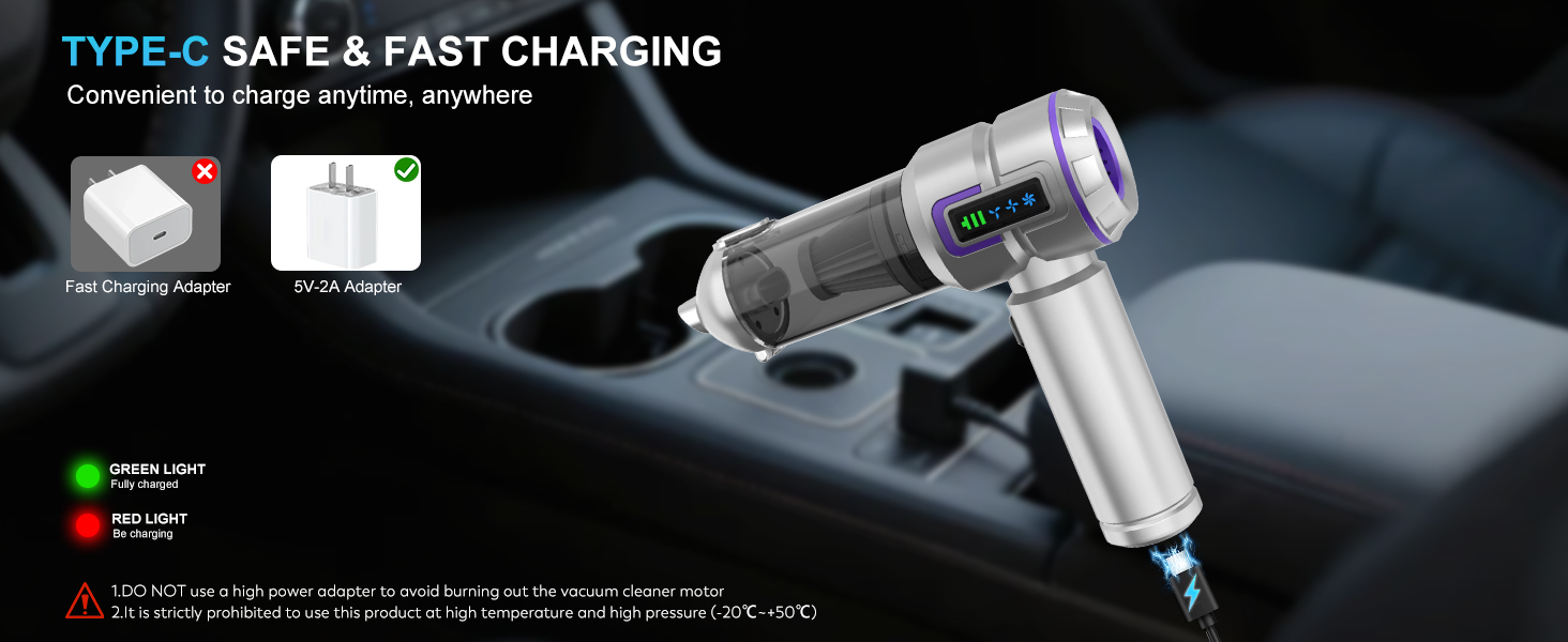 KedeeSparkle Car Vacuum Cleaner