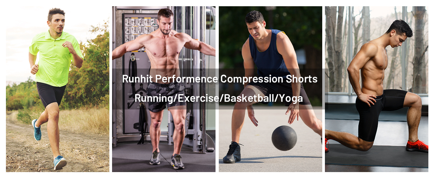 compression shorts men