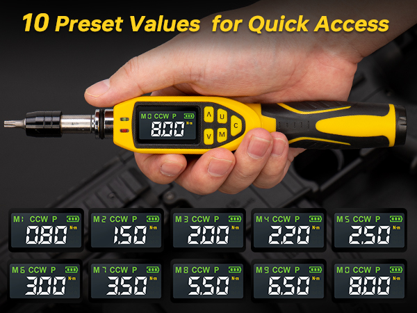 digital torque screwdriver