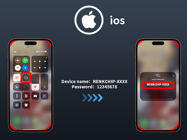 Wireless HDMI Display Dongle Adapter