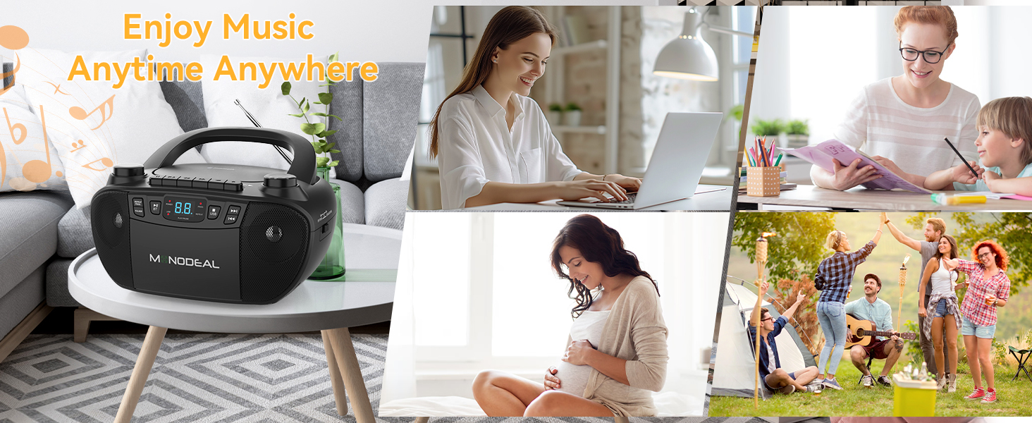 cd and cassette player combo