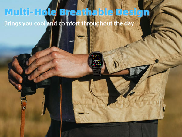 Multi-Hole Breathable Design