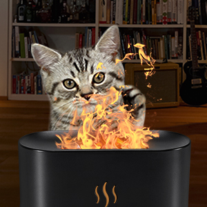 Flame Aroma Diffuser Humidifier