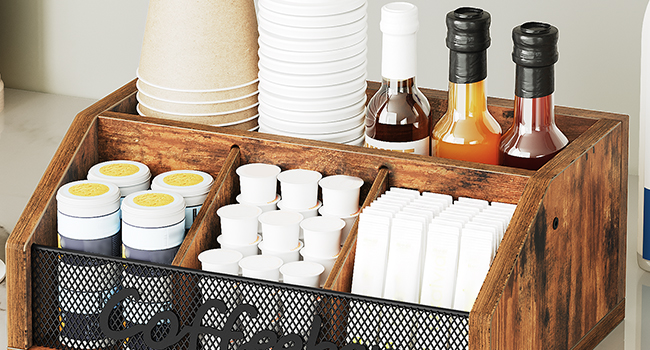 Coffee Station Organizer