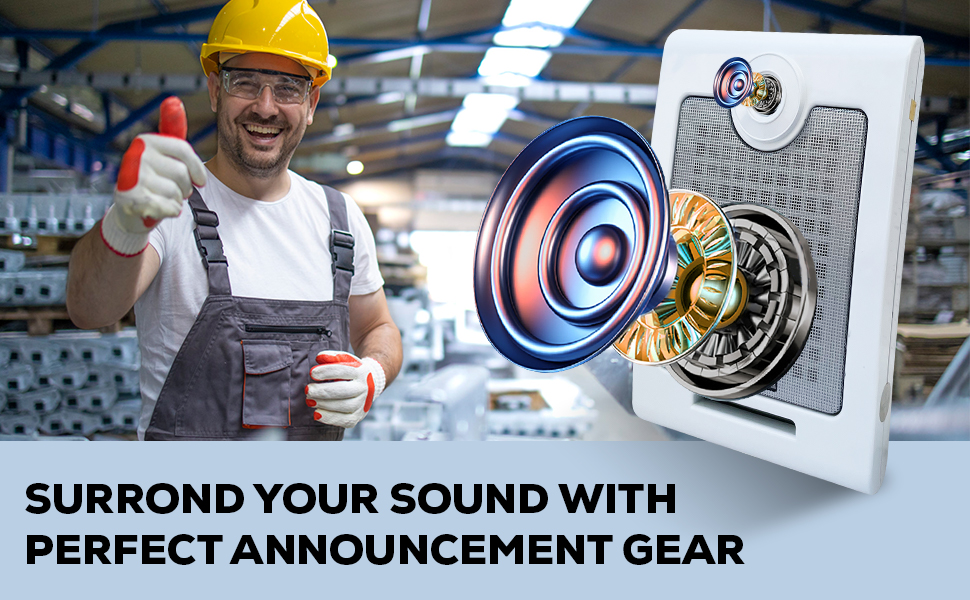 wall speakers, outdoor speakers