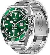 Yihou Smart Watch for Android Phones Compatible iPhone Fitness Tracker Heart Rate Monitor Smart W...