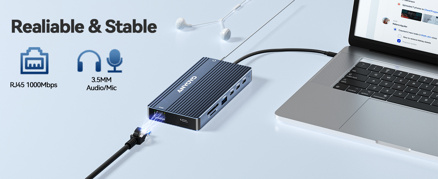 1000Mbps&amp;3.5MM Audio Mic