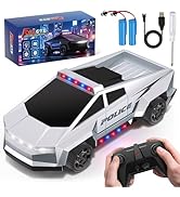 Innofans 1:22 Scale Remote Control Car, All Terrain RC Police Car Toys with 2.4 GHz Remote Contro...