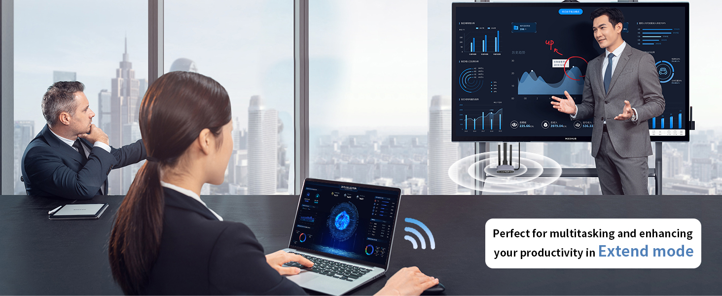 Wireless HDMI Display Dongle Adapter