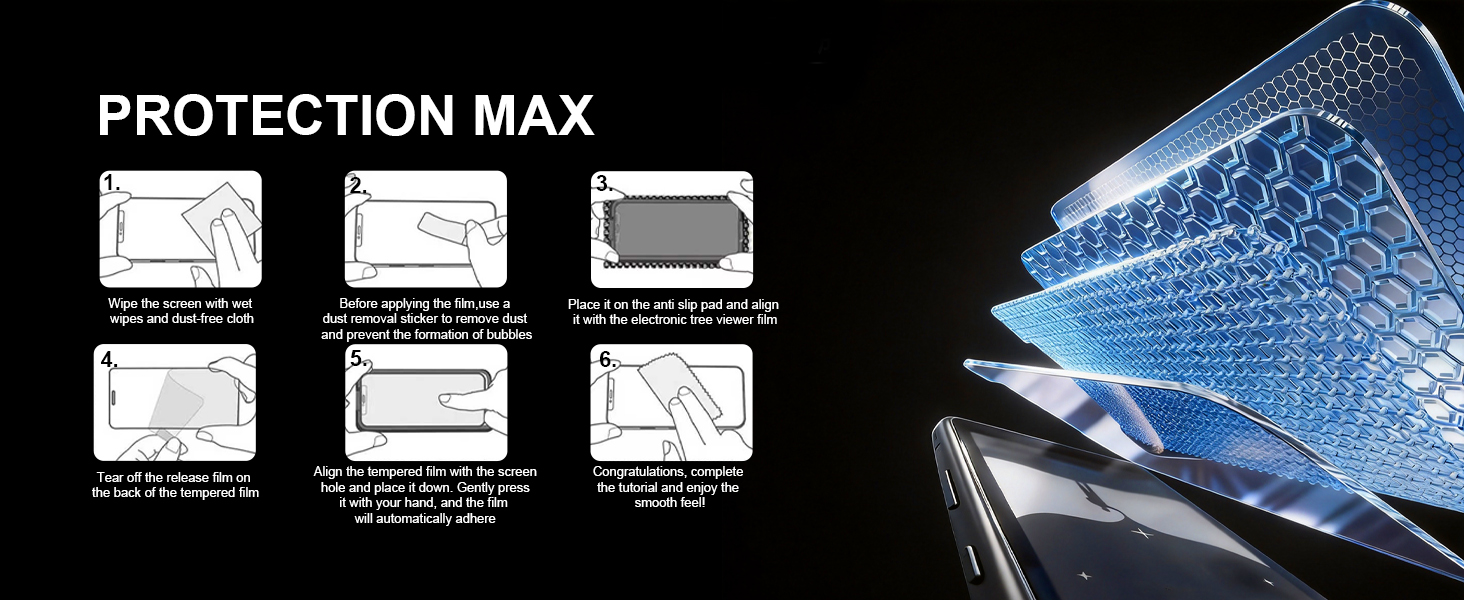 Tempered glass suitable for XTEINK X4