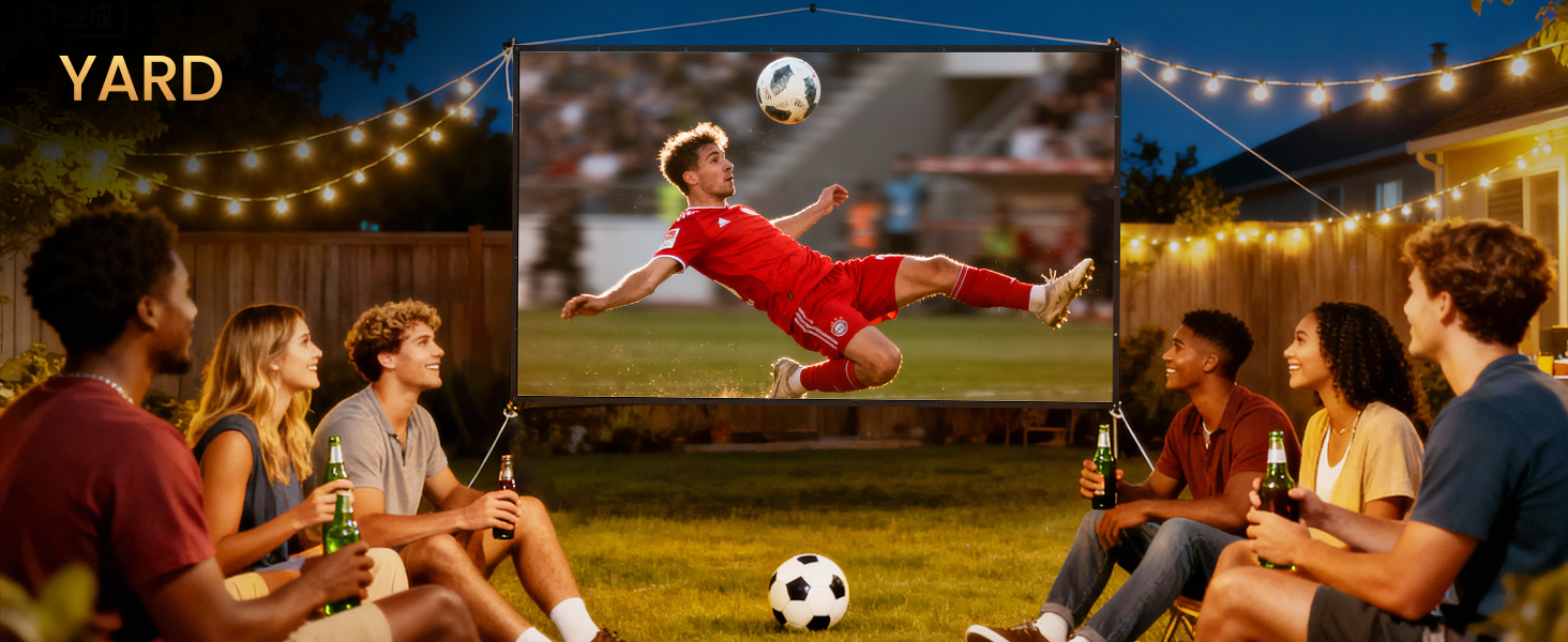 100 inch projector screen