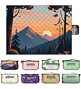 juanooo Waterproof Sand Proof Large Picnic Blanket 1.7 Lbs Lightweight Outdoor Picnic Mat Foldabl...