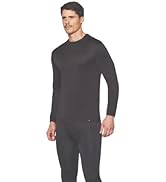 Men's thermal underwear and long johns with shirts for cold-weather layering women's fleece-lined
