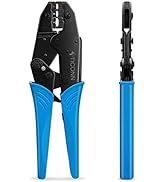 TICONN Crimping Tool for Heat Shrink Connectors - Ratcheting Wire Crimper - Crimping Pliers - Rat...