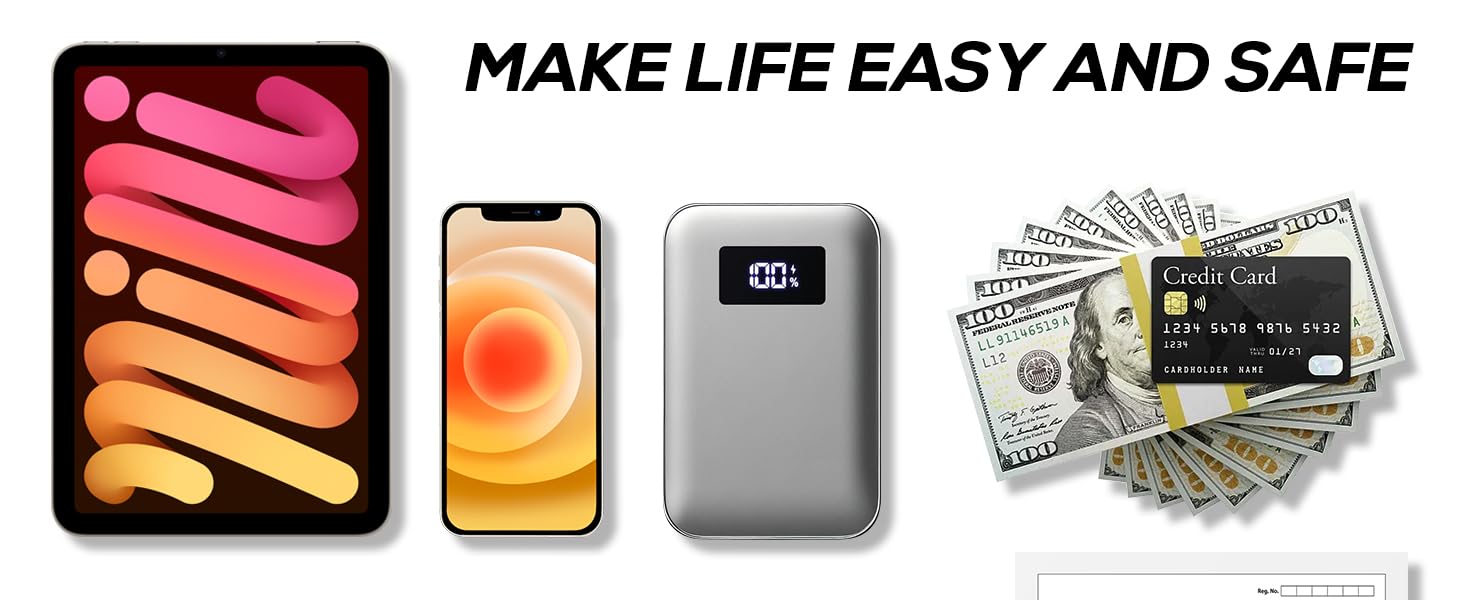 Fireproof Safe Document Bags 