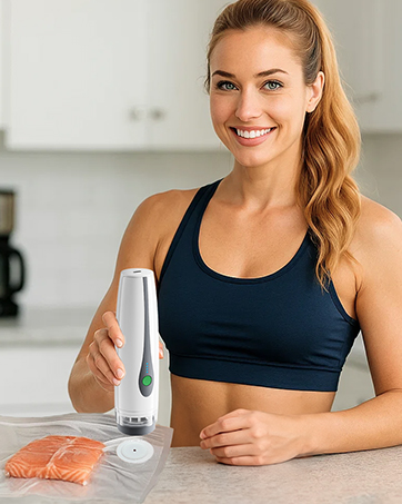 Compact Vacuum Sealer for Food