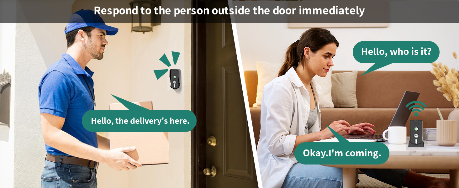 wireless doorbell for house