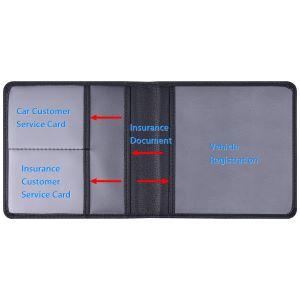 car insurance and registration card holder