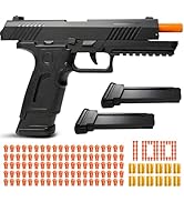 Automatic Shell Ejecting Toy Gun, Soft Bullet Toy Pistol, Educational Toy Model, Gifts for Kids, ...