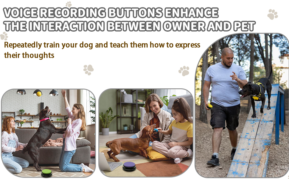 dog buttons