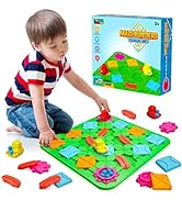 Power Your Fun Maze Builder Track Set- 31pc Logical Road Builder Puzzle Board Game, Building STEM...