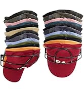 Livelab Hat Rack Wall Mount, [2-Pack] Metal Hat Organizer for Baseball Caps, Hat Storage Cap Hold...