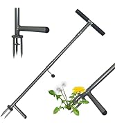 NOUSEG Weed Puller - Weed Puller Tool Stand Up Heavy Duty with Long Handle - Weed Remover Tool wi...