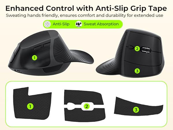 ergonomic vertical mouse rechargeable ergo mouse vertical mice wireless