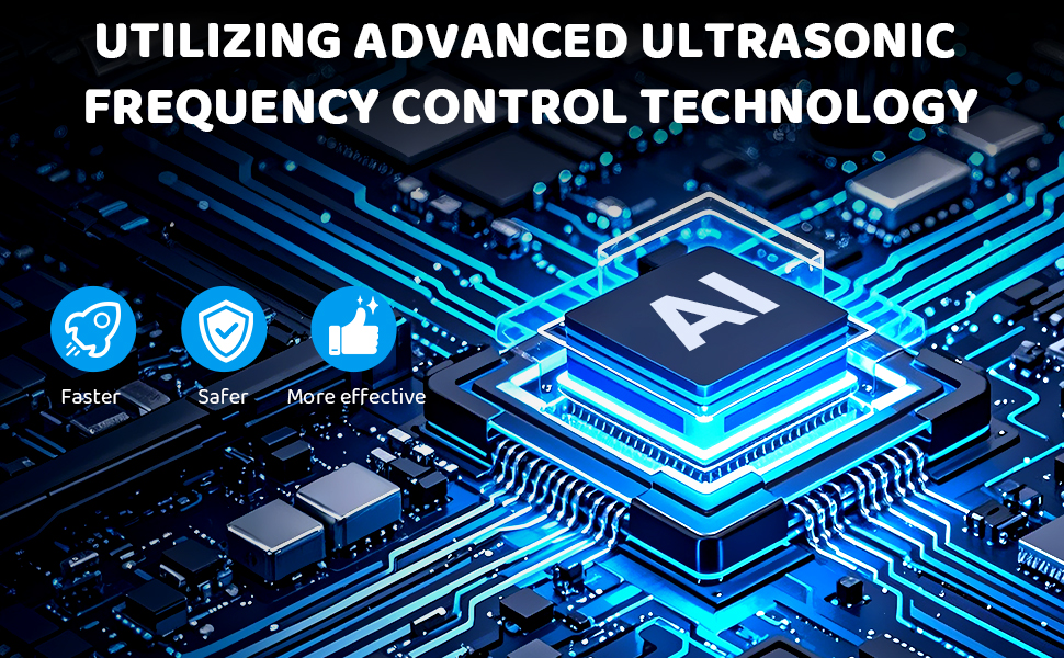 SAMULE Ultrasonic Dog Bark Deterrent Device