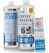 ACTIVE Coffee Machine Descaler Descaling Solution - 32oz (8 Uses) Compatible with Keurig,Nespress...