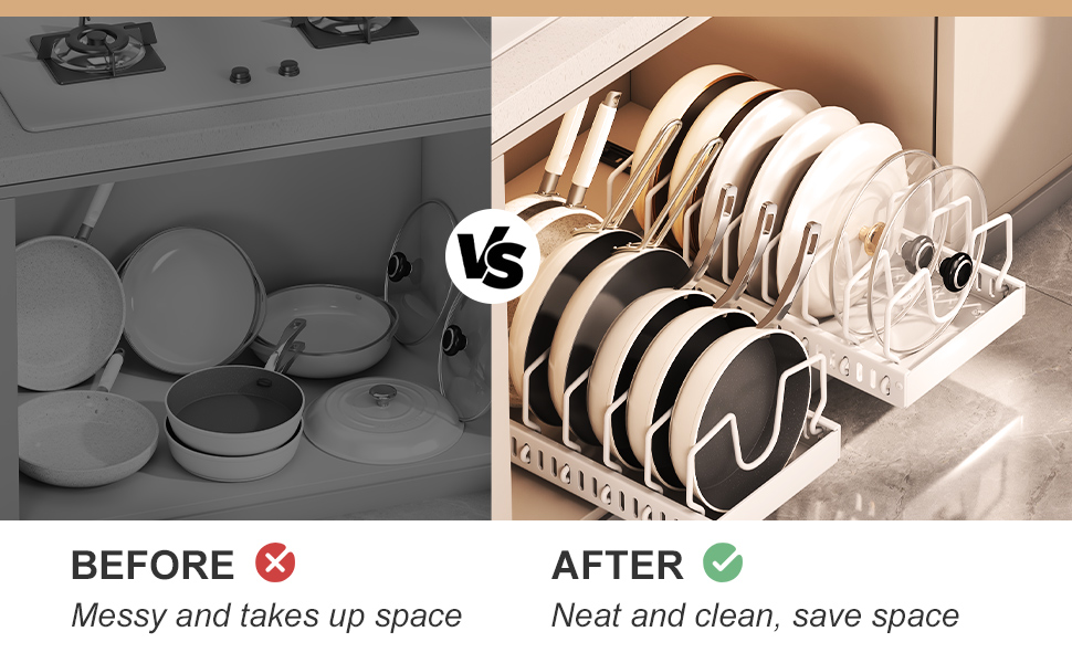 Pots and Pans Organizer