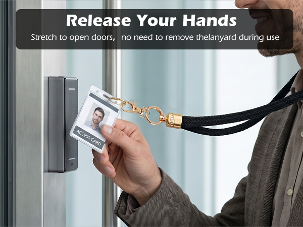black lanyards for id badges