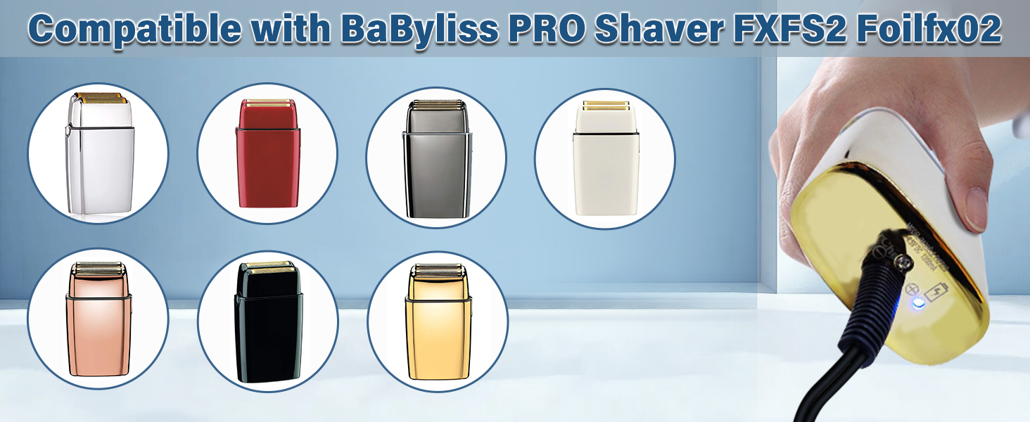 4.5V DC 4.5Volts Charger for BaByliss PRO FXFS2 FX-FS2 Foilfx02 Foil FX02 FXFS2G