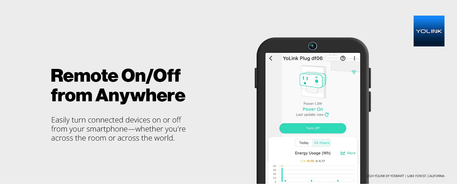 Remote On/Off from Anywhere
