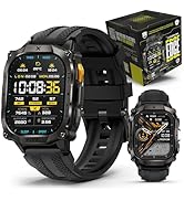 CARBINOX Edge Smart Watch Rugged, 1.96? AMOLED, Stainless Steel, IP69K/5ATM Fitness trackers, Dua...