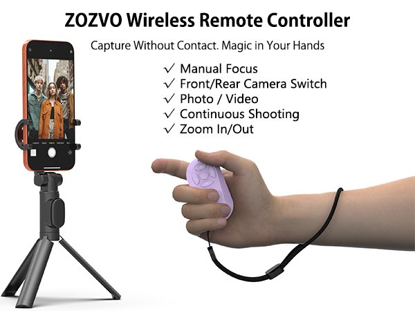 ZOZVO Wireless Remote Controller