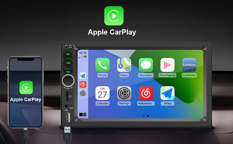 apple carplay android auto