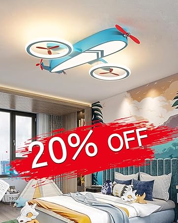 airplane kids ceiling light