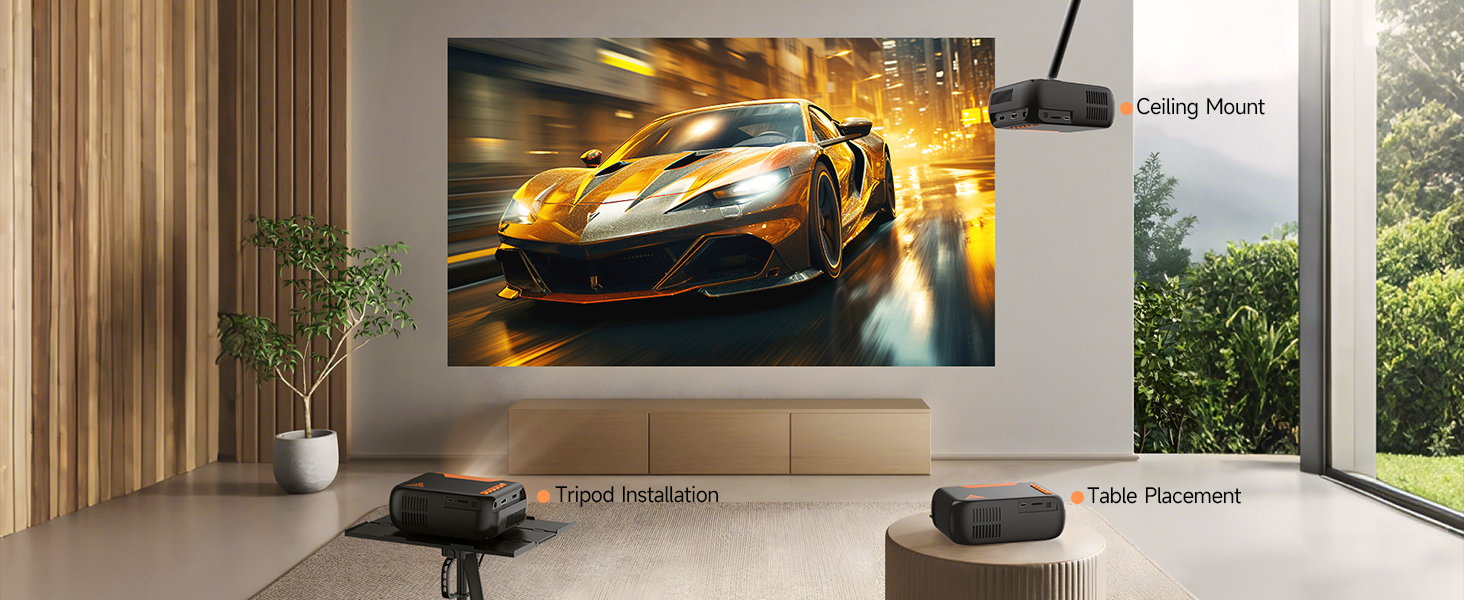 ceiling projector