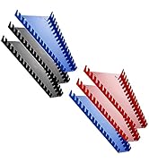 Reniteco Plastic Wrench Organizer, Premium High-density Wrench Holder, Large Wrench Racks for Wal...