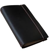SUNUU Premium Leather Travelers Notebook,loose-leaf Journal hand-woven with full leather material...