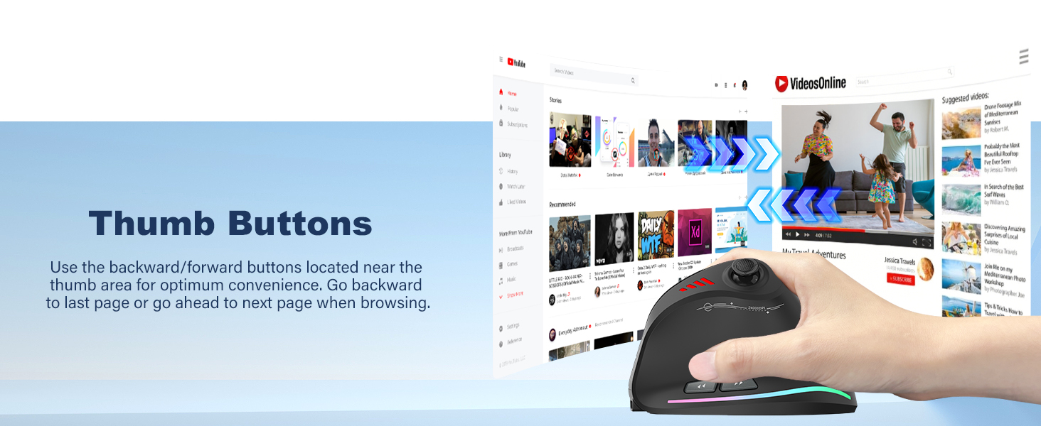 Thumb Buttons