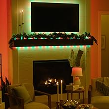 mantle light strips