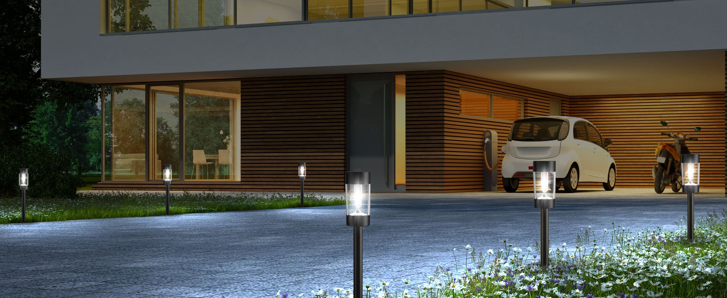 Solar Driveway Lights