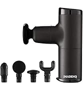 JMADENQ Mini Muscle Massage Gun, Deep Tissue Massage Gun, Electric Quiet Handheld Percussion Mass...