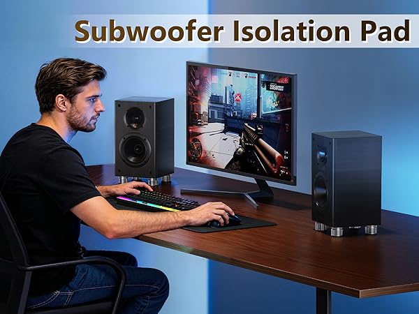 Speaker Isolation Feet