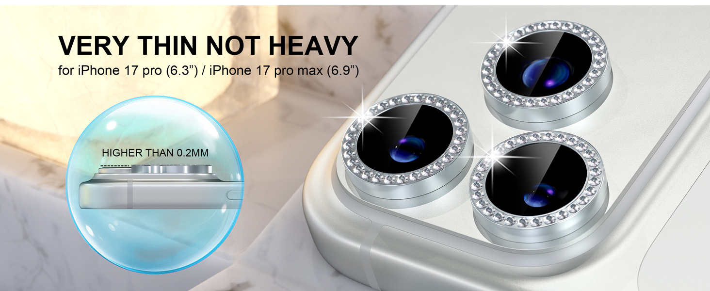 iPhone 17 pro lens protector