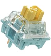 EPOMAKER Silent Mechanical Keyboard Switches Set - 35 Pieces Factory Pre-Lubed, 5-Pin Linear/Tact...