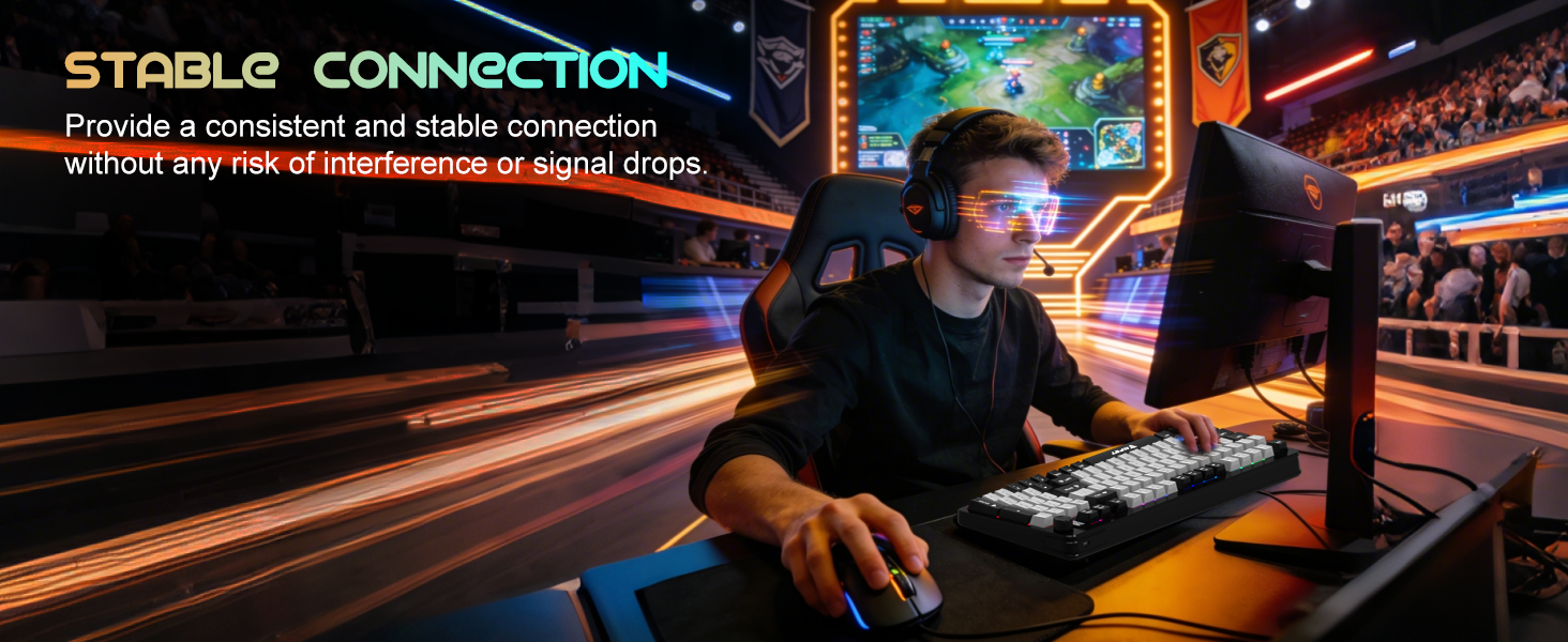 Wired Gaming Keyboard and Mouse